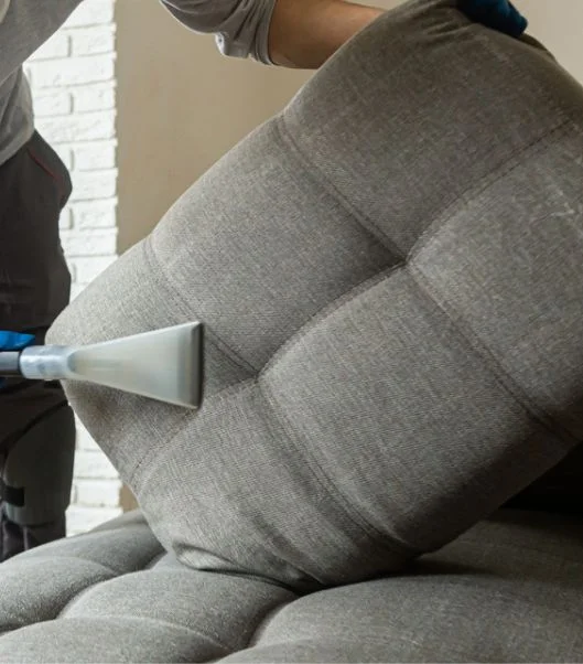 Upholstery Cleaning process